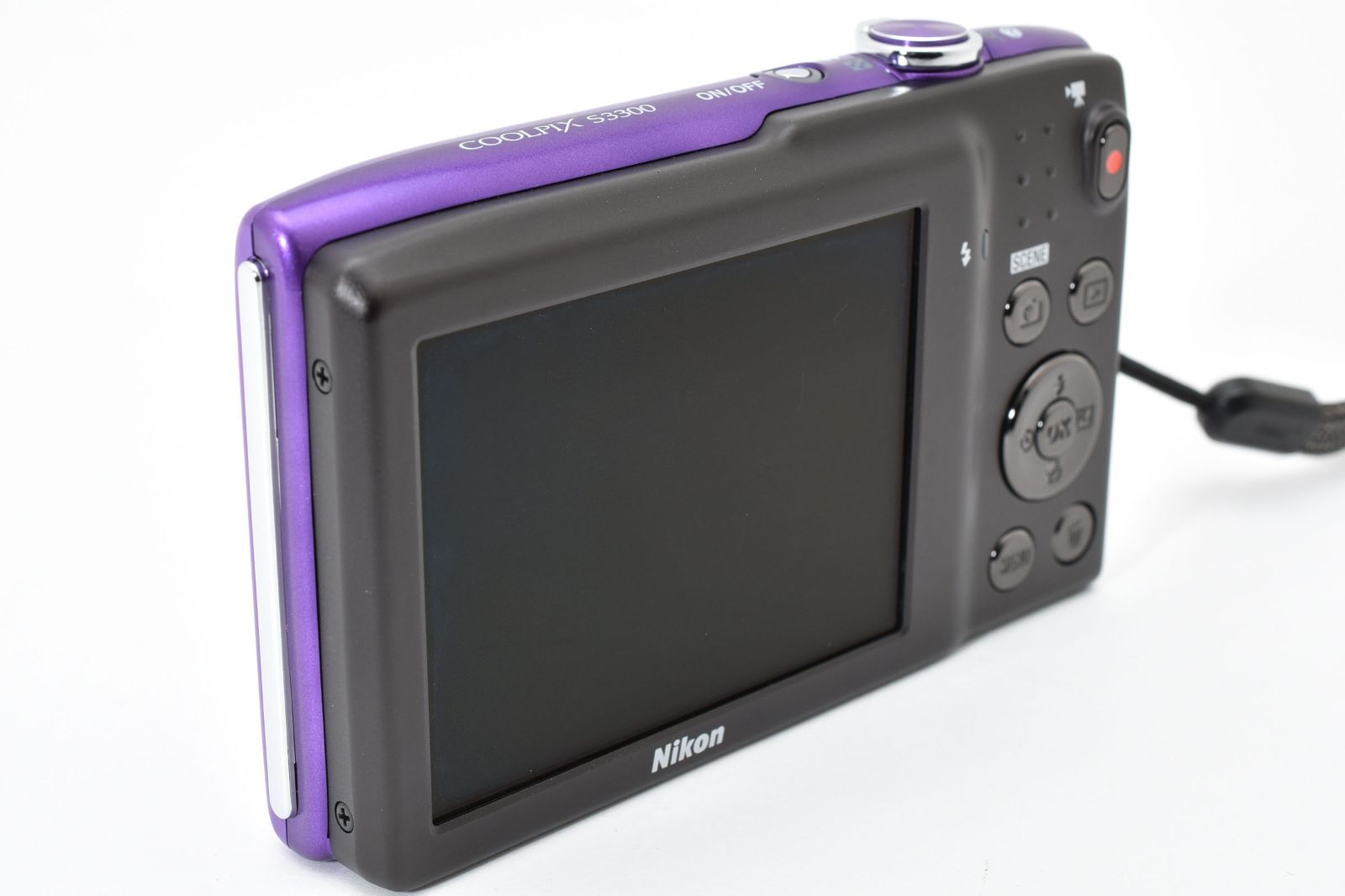 □ ほぼ新品 □ ニコン Nikon COOLPIX S3300 パープル 《動作確認済