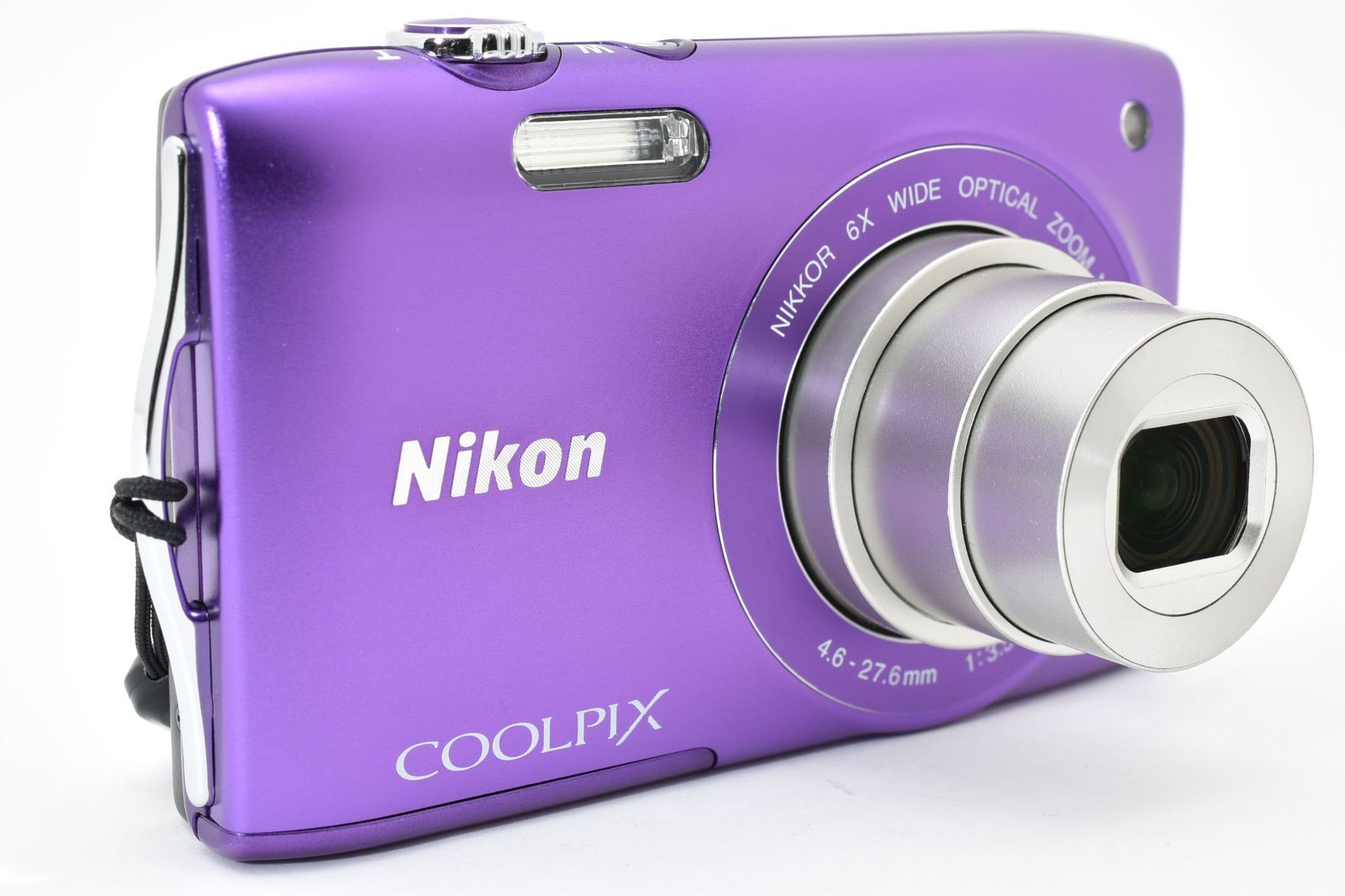 □ ほぼ新品 □ ニコン Nikon COOLPIX S3300 パープル 《動作確認済