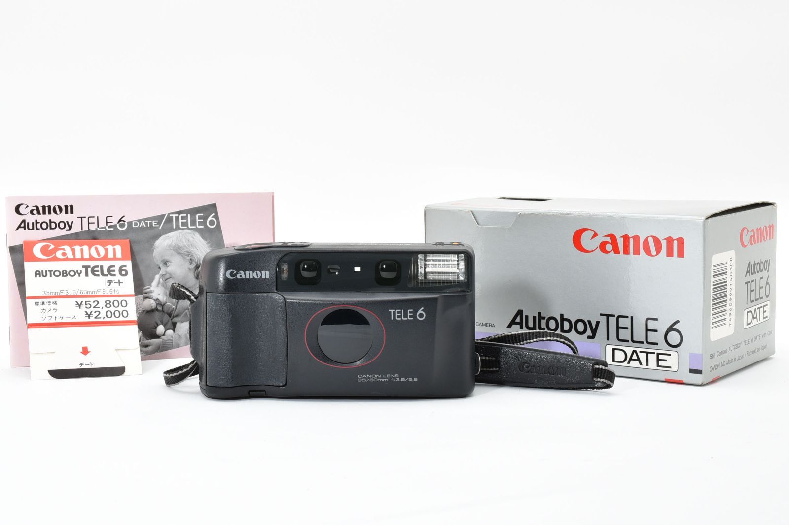 □ 特上美品 □ キャノン Canon Autoboy TELE 6 DATE 《動作確認済