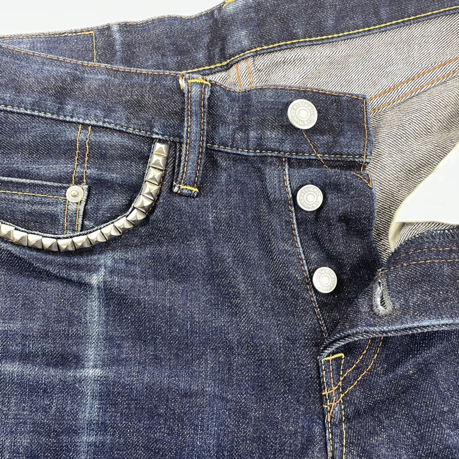 HYSTERIC GLAMOUR ヒステリックグラマー 0233AP12 スタッズデニム