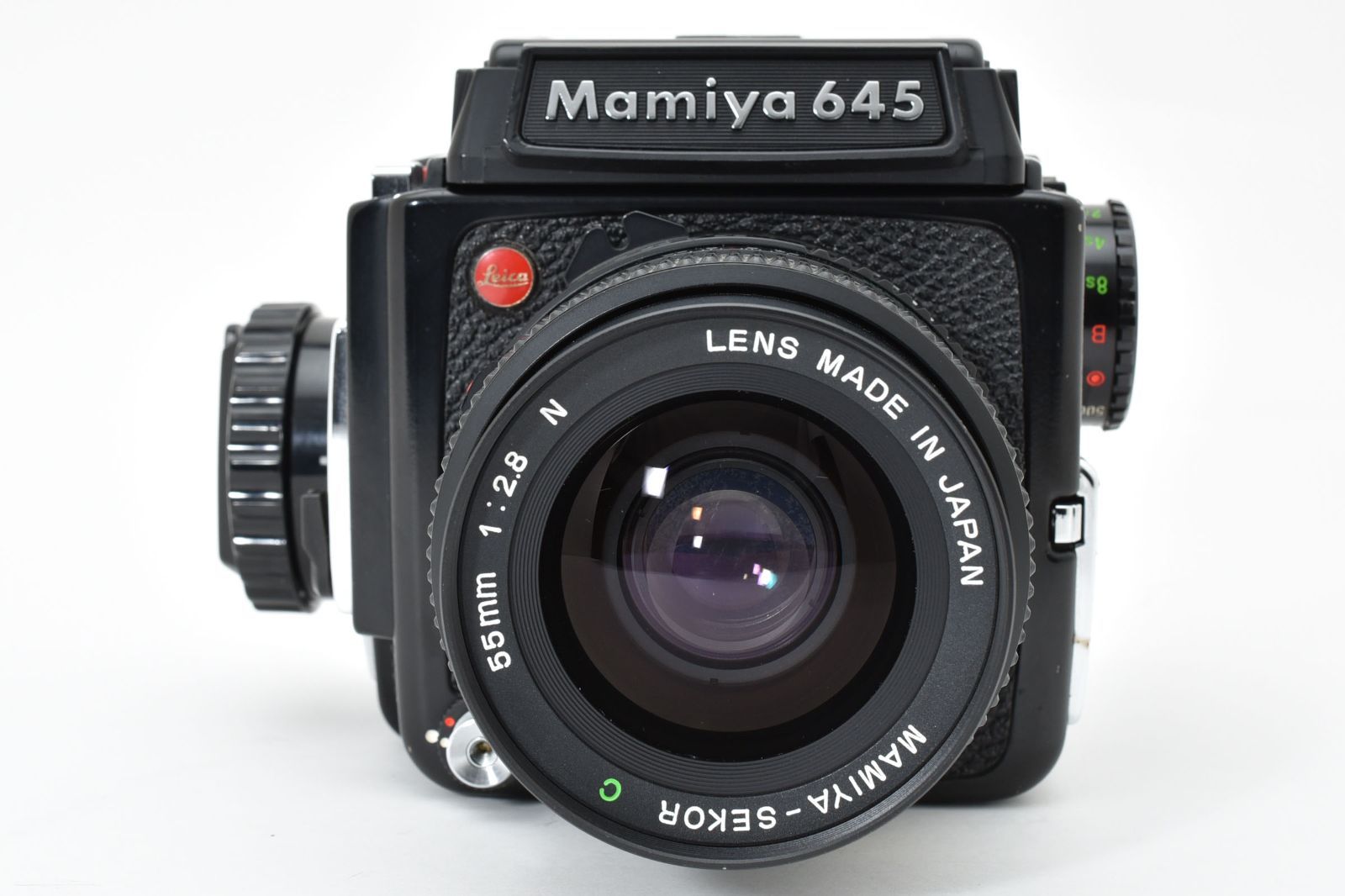 □ 美品 □ マミヤ Mamiya M645 ＋ MAMIYA-SEKOR C 55mm 1:2.8 N
