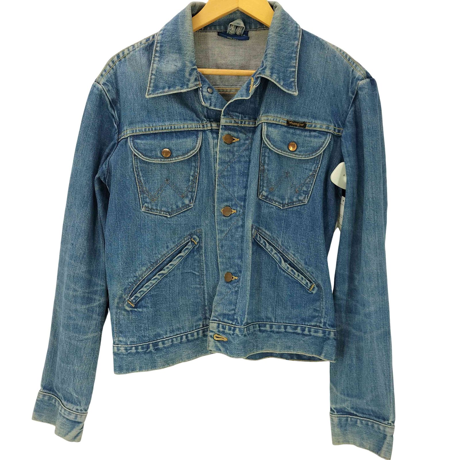 ラングラー Wrangler 70-80S MADE IN N.Z ニュージーランド製 刺繍