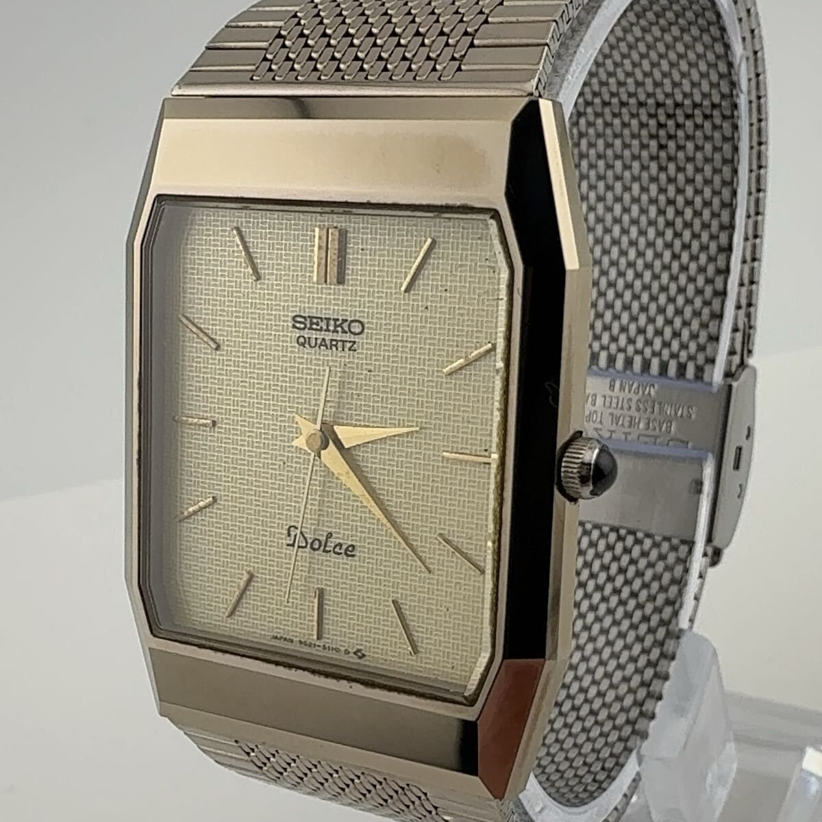 SEIKO Dolceドルチェ 9521- 5210 ジャンク SEIKO】セイコー DoLce ドルチェ 9521-5210 2P ダイヤ - メルカリ