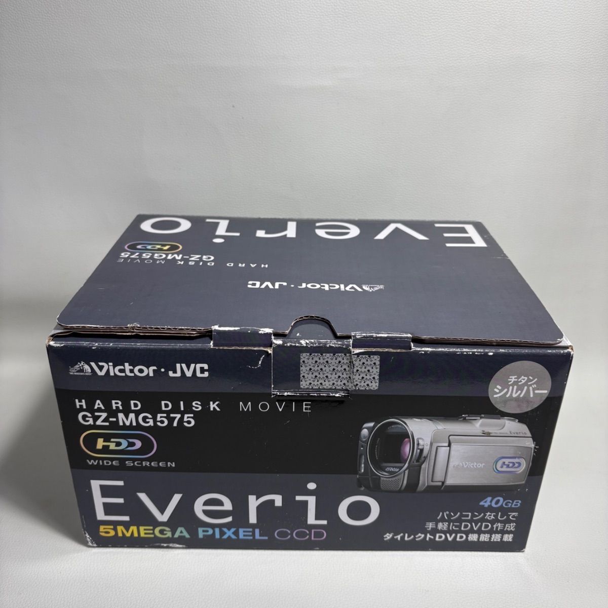 JVCケンウッド ビクター Everio エブリオ ビデオカメラ ハードディスク