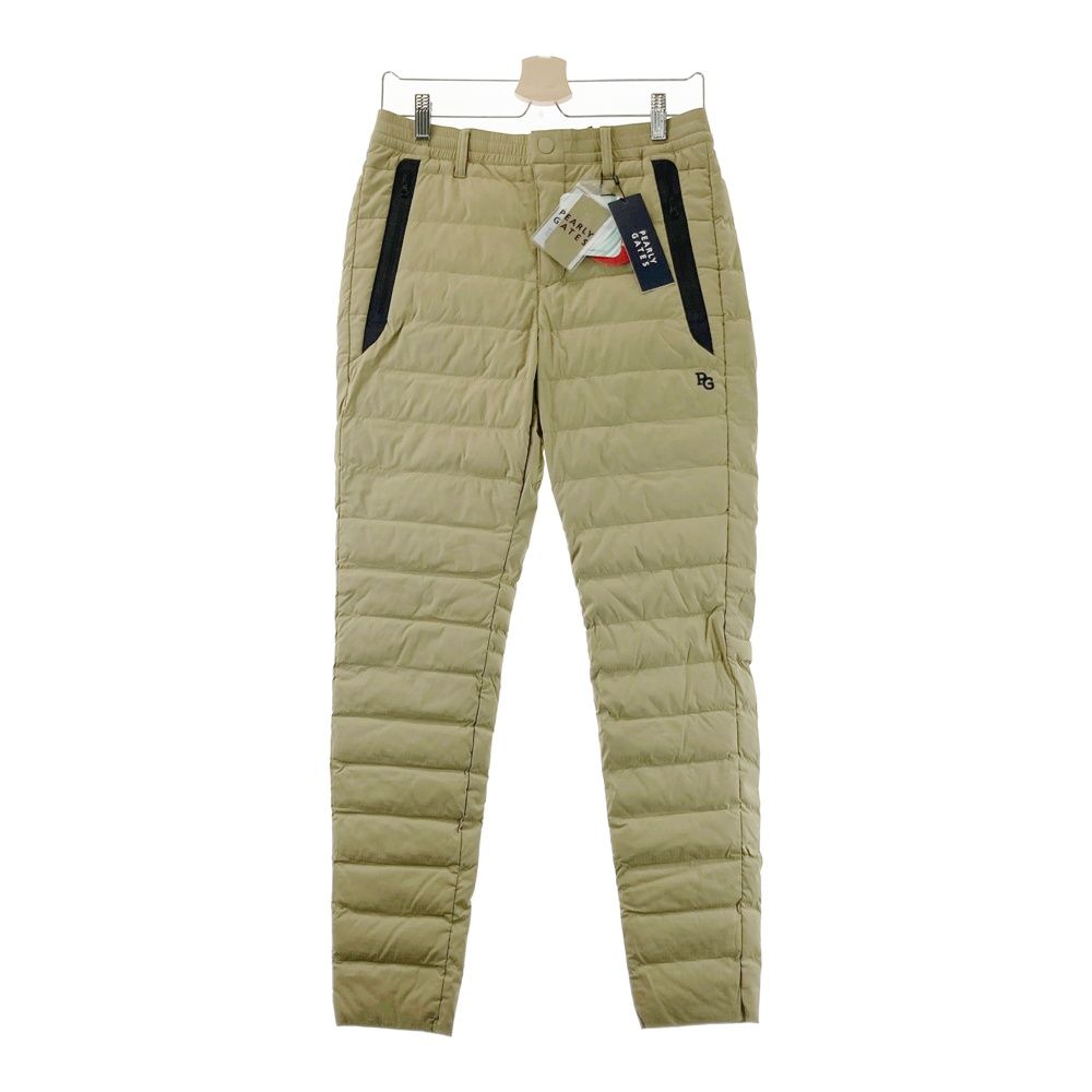 サイズ：1 PEARLY GATES パーリーゲイツ 中綿パンツ ベージュ系