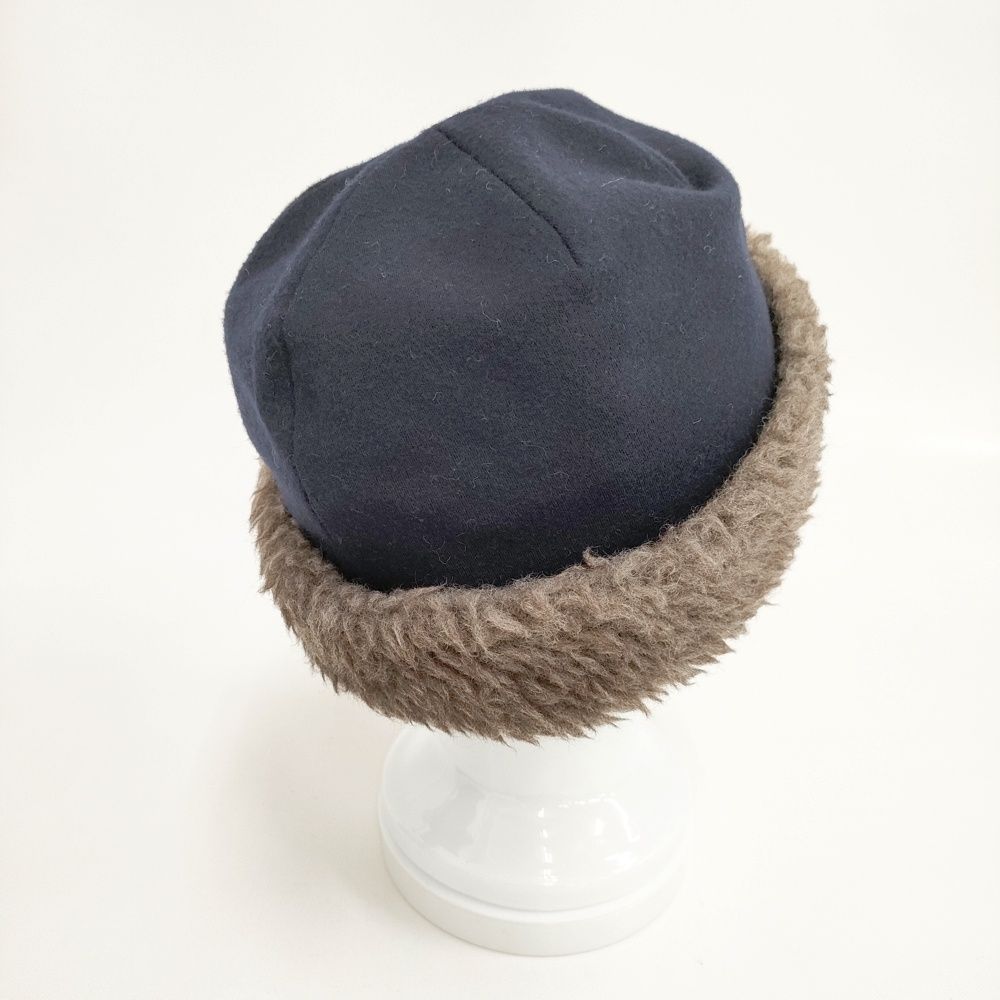 mature ha hood cap フードキャップ ウール その他帽子 ブラウン