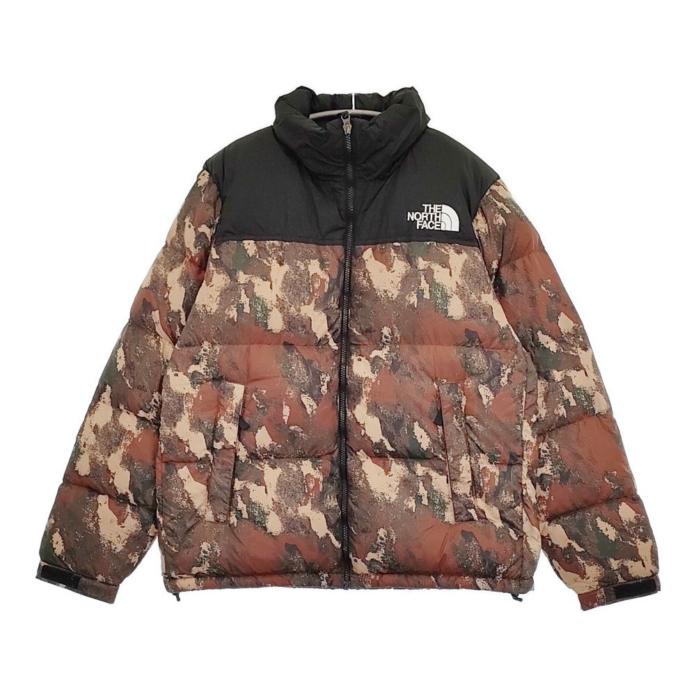 THE NORTH FACE ノベルティーヌプシダウンジャケット ND92336R サイズL ブラウン ブラック メンズ ザノースフェイス【】6-0112A♪