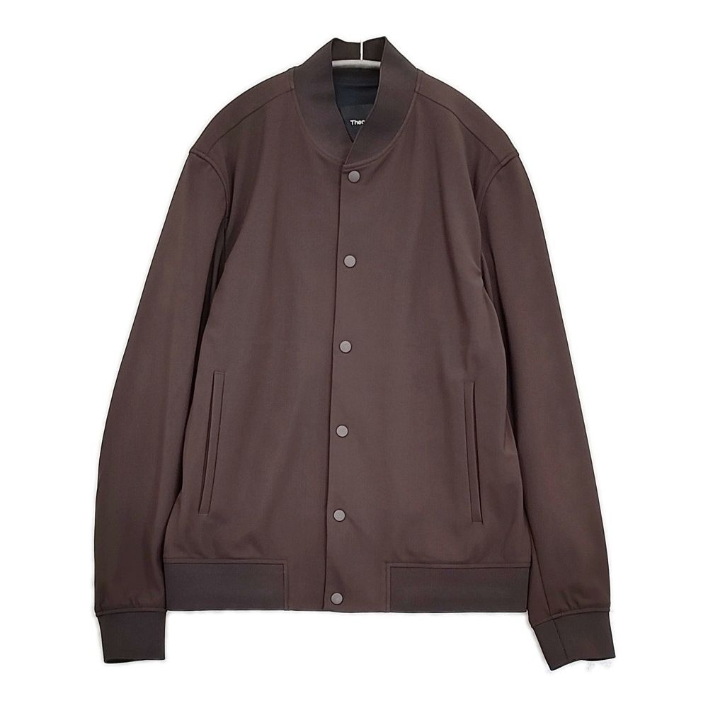 セオリー メンズ precision ponteマーフィーブルゾン新品未使用 theory Precision Ponte Murphy サイズM ジャケット ブルゾン ブラウン