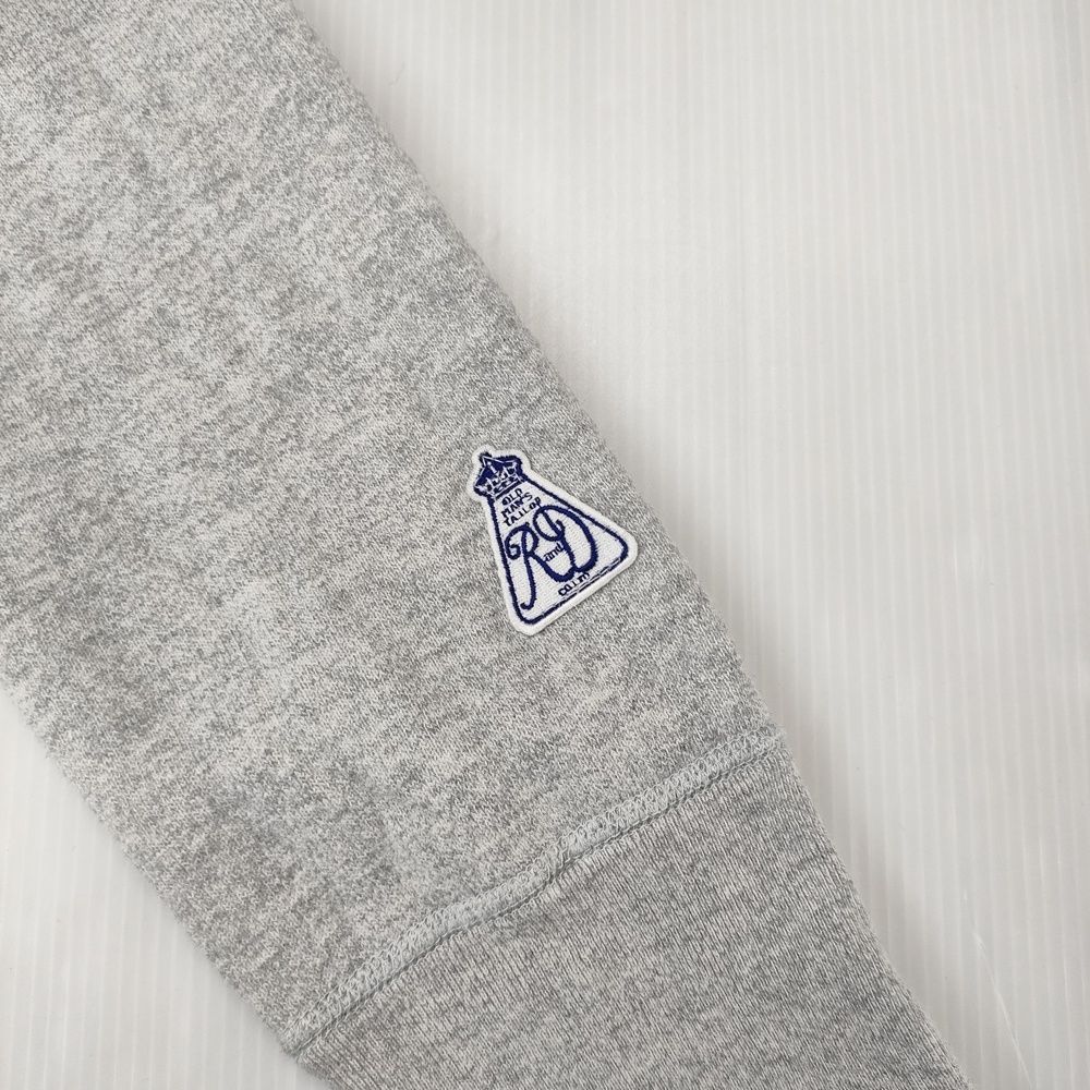 R&D.M.Co- 裏起毛 ジップアップ サイズS スウェット パーカー グレー