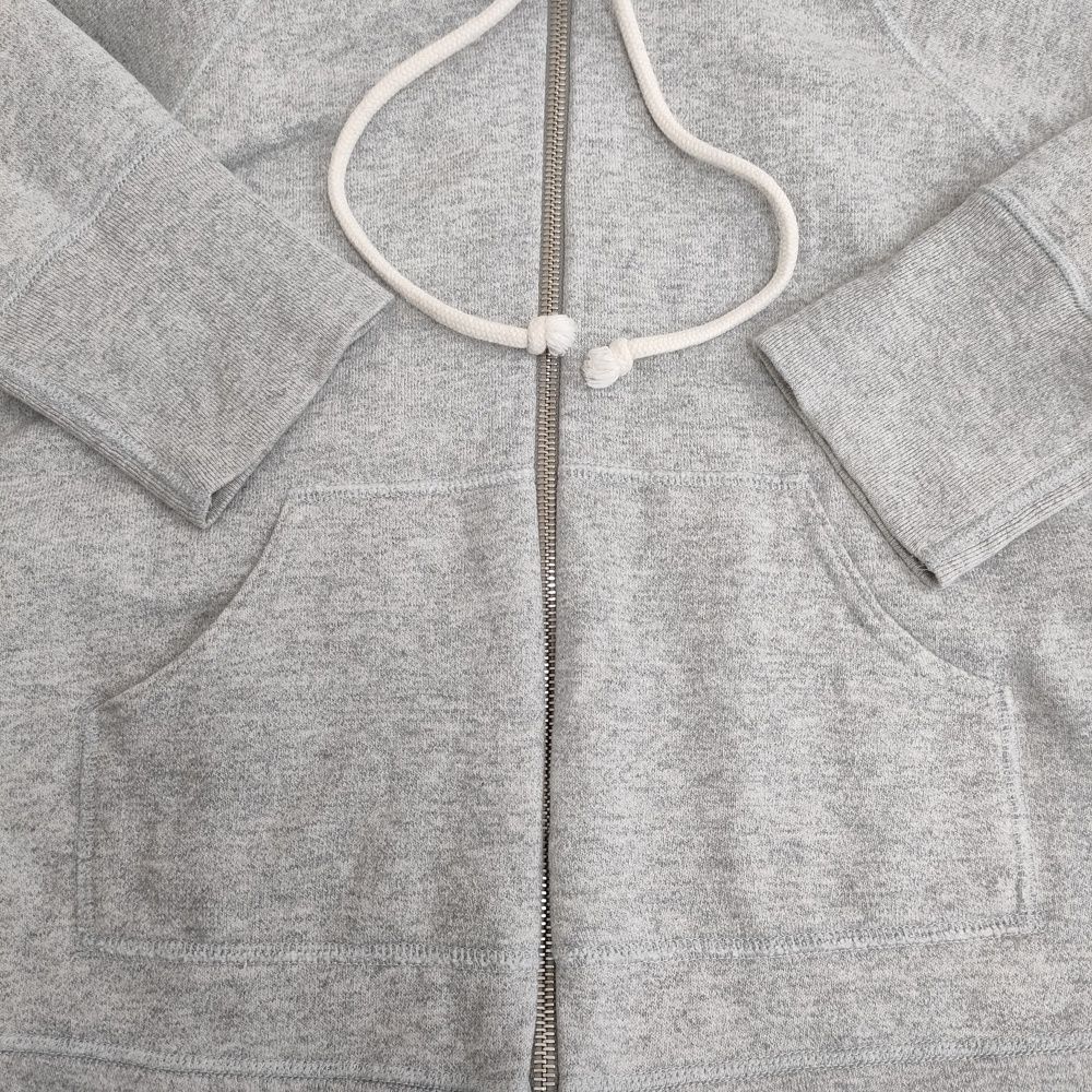 R&D.M.Co- 裏起毛 ジップアップ サイズS スウェット パーカー グレー