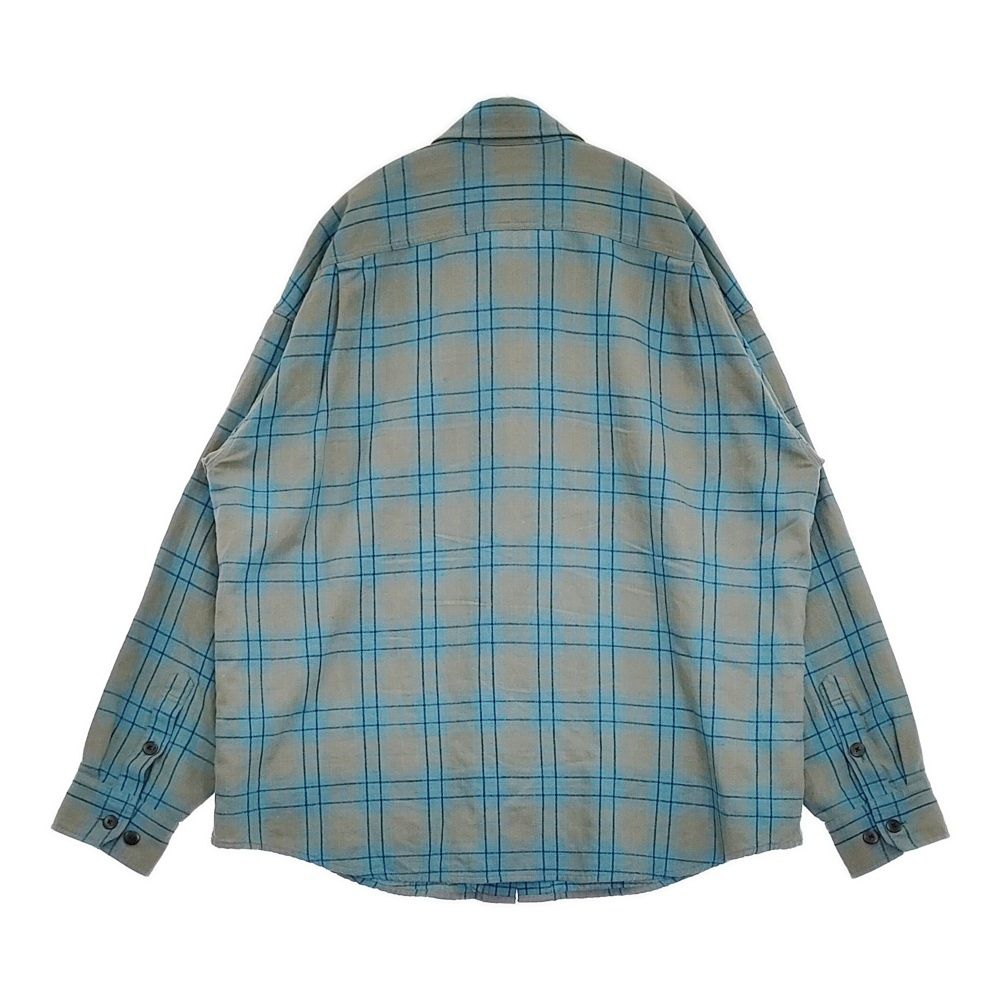VISVIM LUMBER CHECK L/S サイズ3 定価110000円 ウールリネン チェック