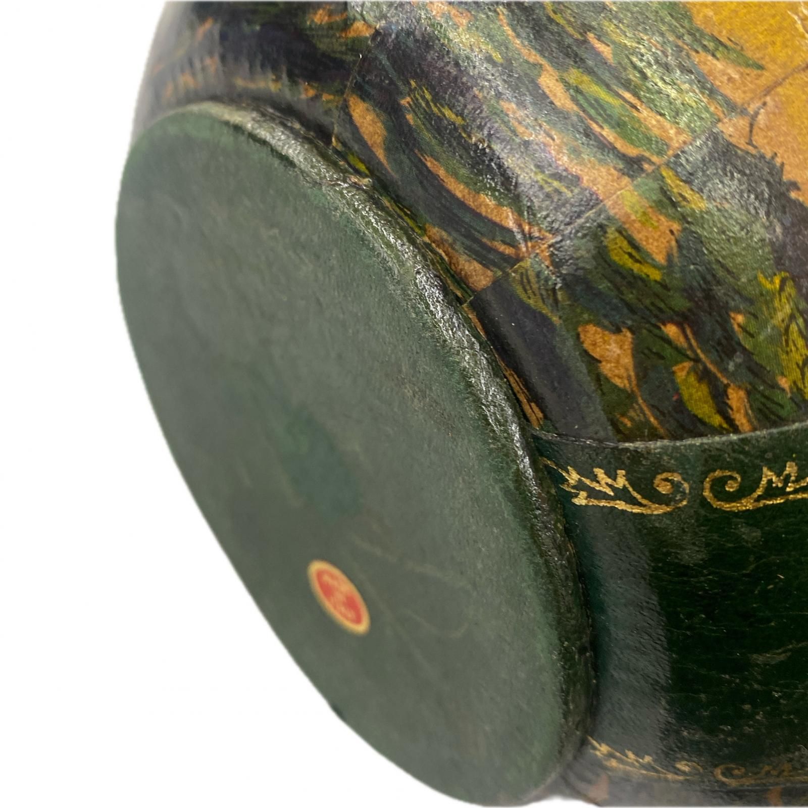 イタリア製 ヴィンテージ 革張りデキャンタ 栓付き 26cm - メルカリ