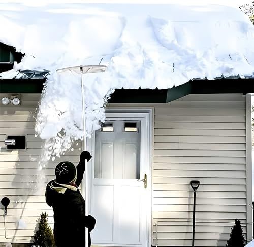  スノーレーキ 屋根 雪かき 除雪道具 1.5 m-6.1 m 長さ調整 軽量なアルミ製 除雪用品 雪かき用 積雪 車などに適用 安全 簡単ツール aaa 117 c 8 その他 キッチン 食器