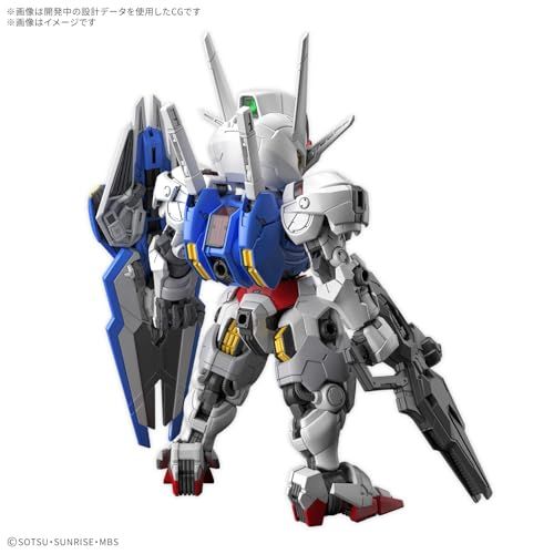 BANDAI SPIRITS バンダイ スピリッツ MGSD 機動戦士ガンダム 水星の魔女 ガンダムエアリアル 色分け済みプラモデル 7 e 4 f 6 cb 9