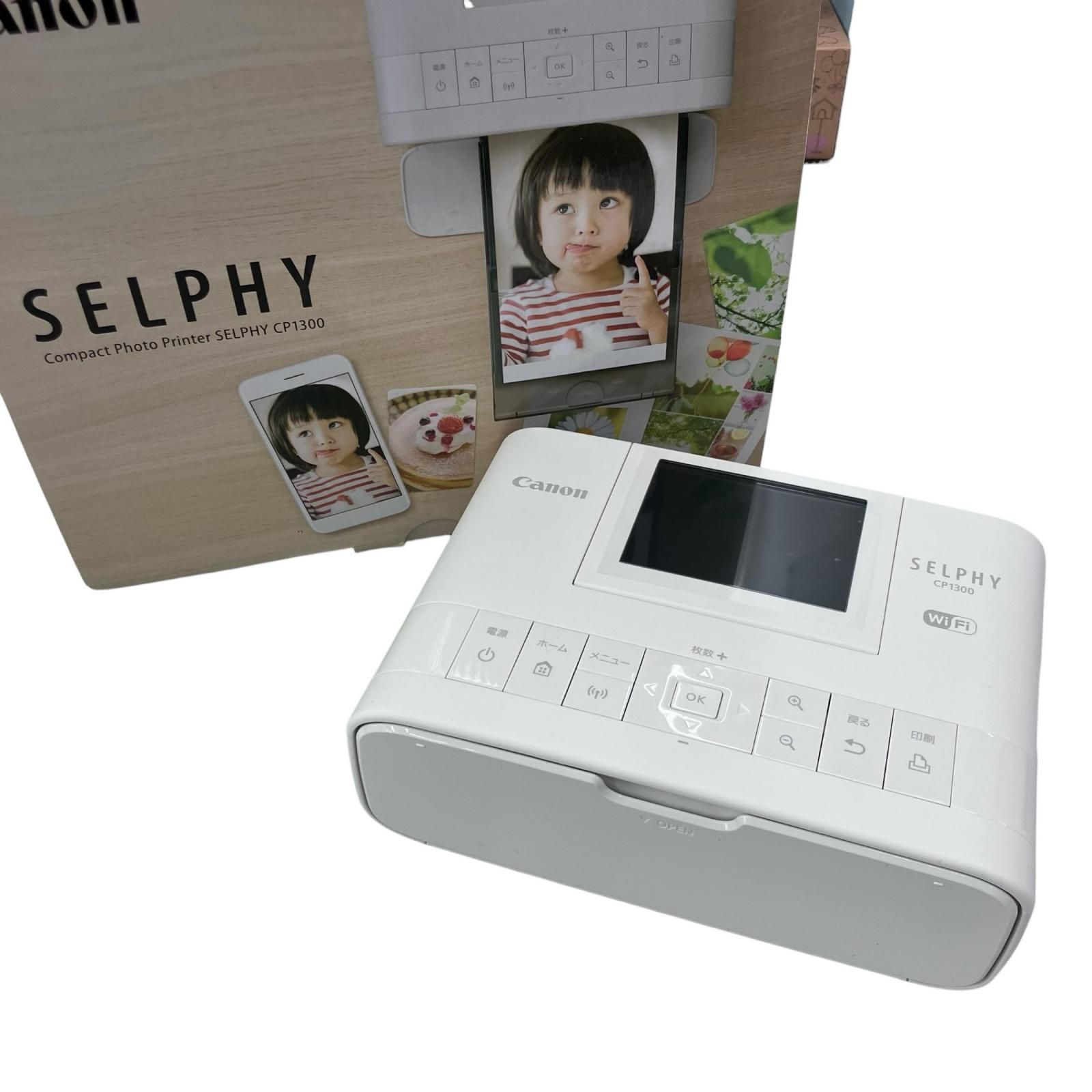 186000 通電確認のみ canon キャノン Canon SELPHY CP1300 プリンター