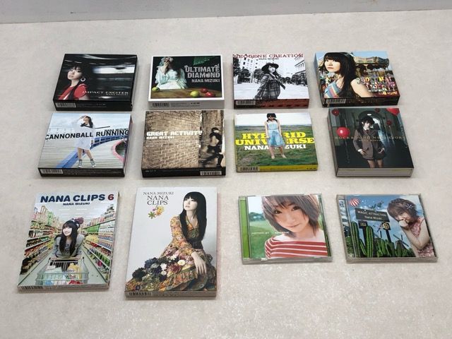 水樹奈々 アルバム10点 DVDBlu-ray コレクションセット E 2104-008 034