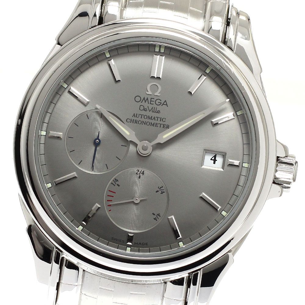 オメガ OMEGA 4532 40 デビル コーアクシャル パワーリザーブ 自動巻き メンズ 保証書付き_936025