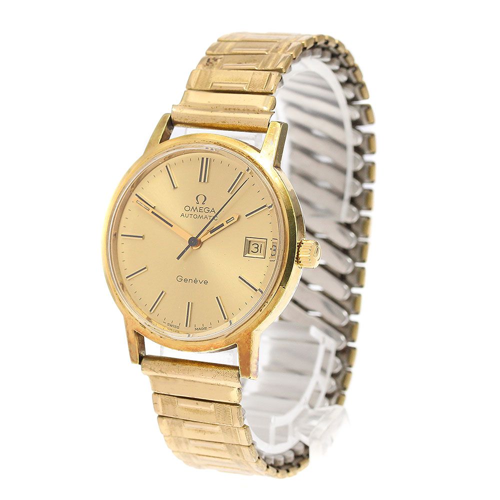 オメガ OMEGA 166.0163 ジュネーブ デイト Cal.1012 自動巻き メンズ