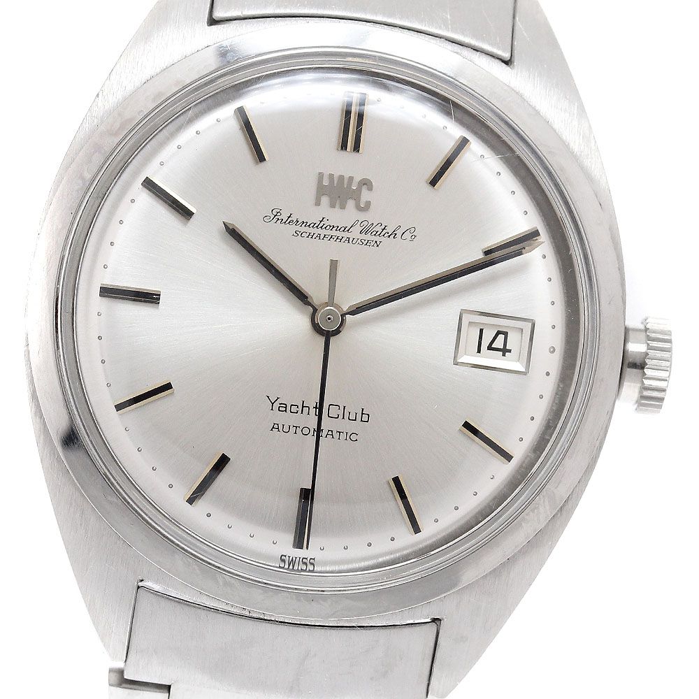 訳あり IWC IWC SCHAFFHAUSEN ヨットクラブ デイト 自動巻き メンズ _935848