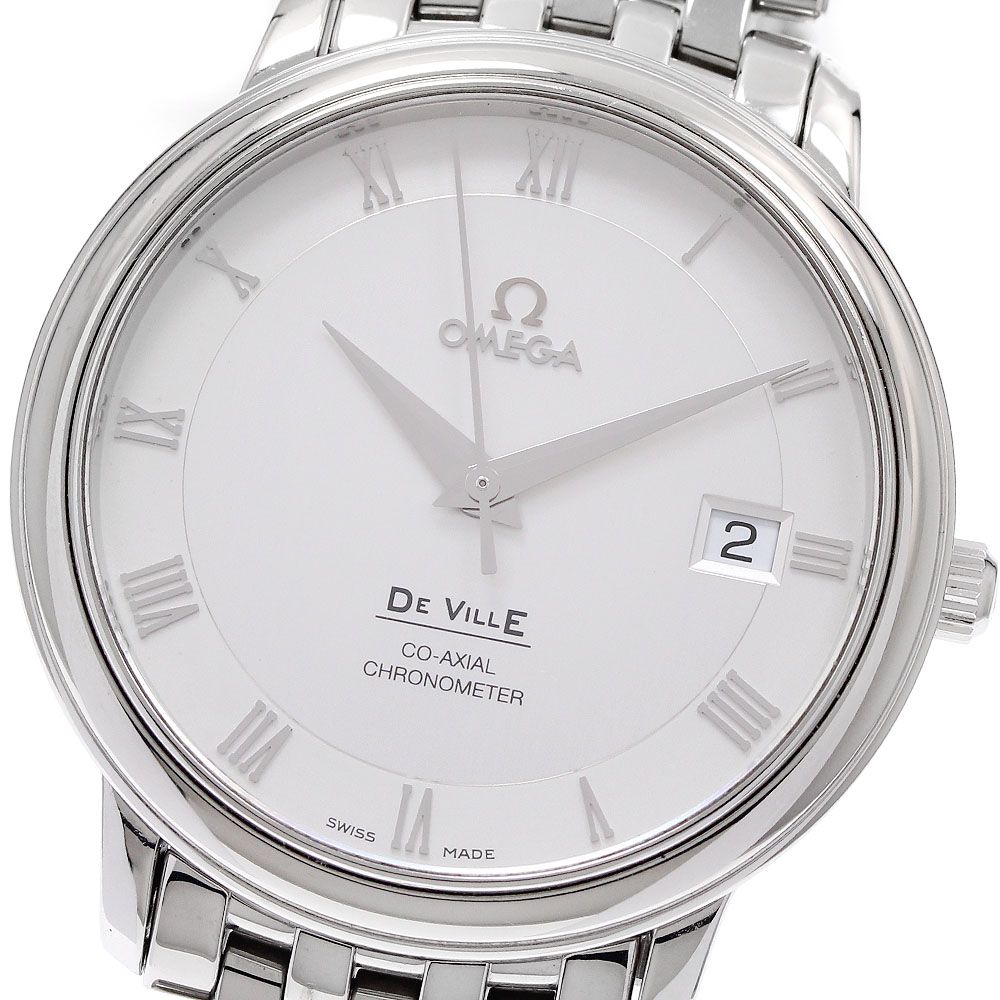 オメガ OMEGA 4574 31 デビル プレステージ コーアクシャル 自動巻き メンズ _937891