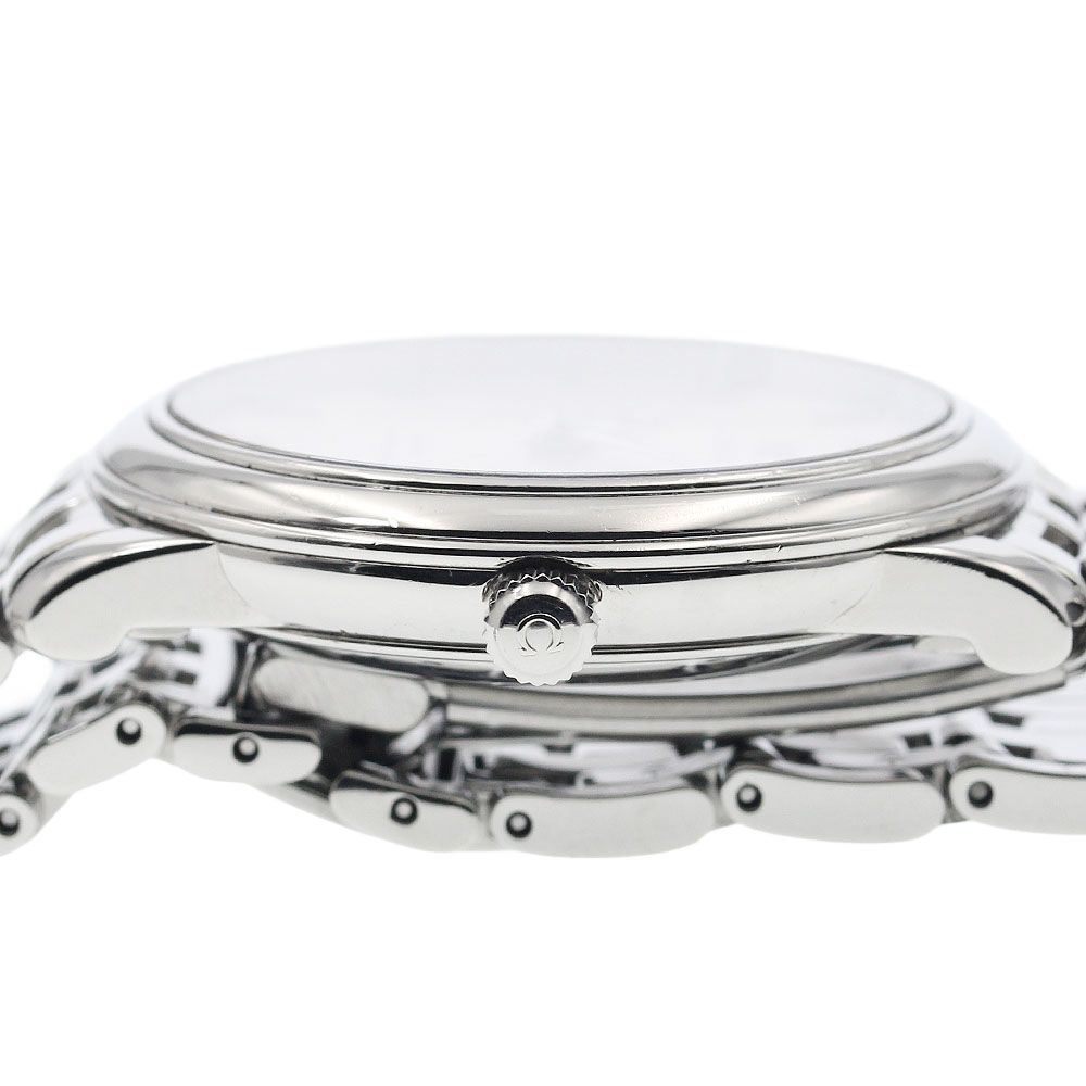  オメガ OMEGA 4500 31 デビル プレステージ デイト 自動巻き メンズ 保証書付き_934420 ウインドブレーカー 自動巻き時計 腕時計(アナログ)