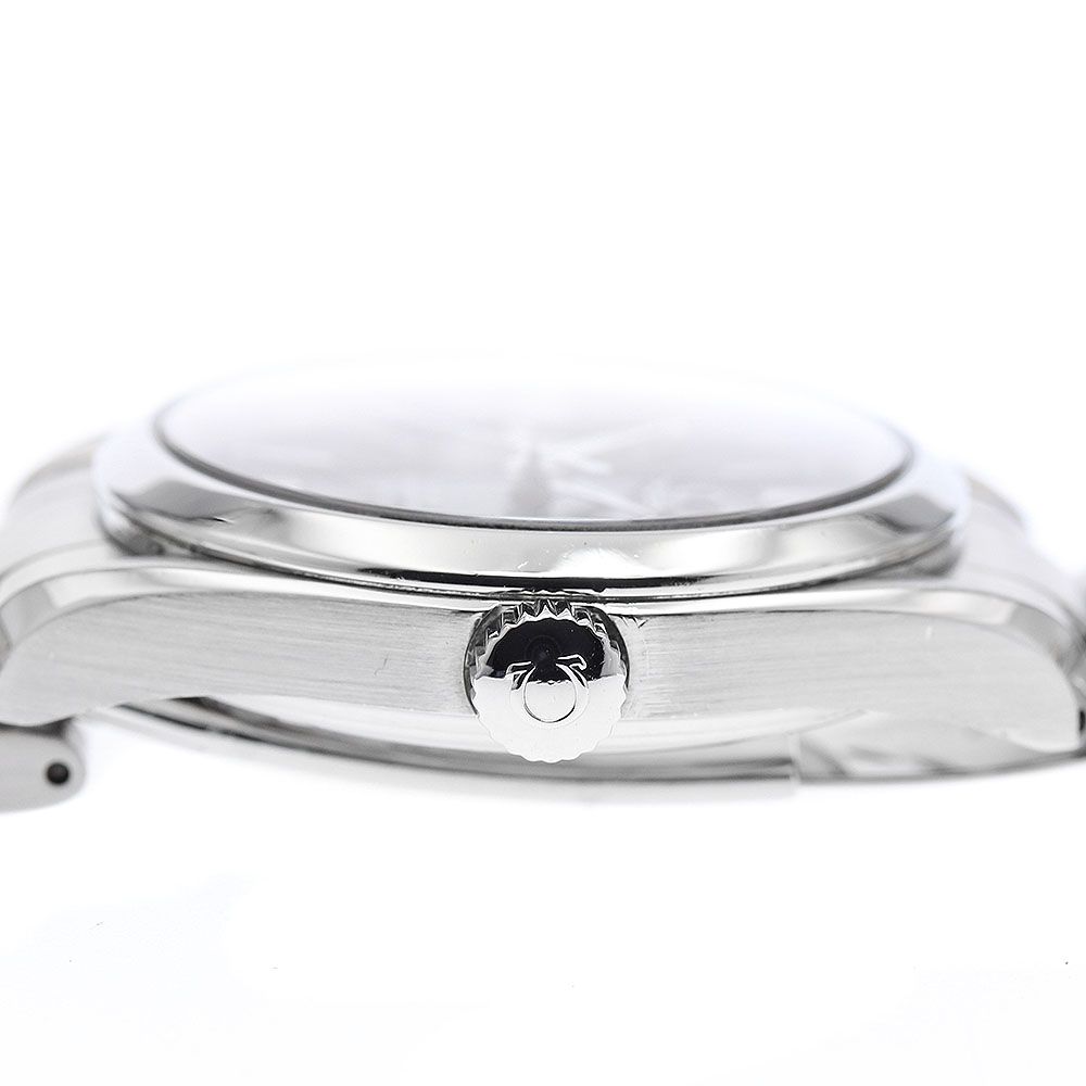  オメガ OMEGA 2504 50 シーマスター アクアテラ デイト コーアクシャル クロノメーター 自動巻き ボーイズ _932380 ワイドデニム 自動巻き時計 腕時計(アナログ)