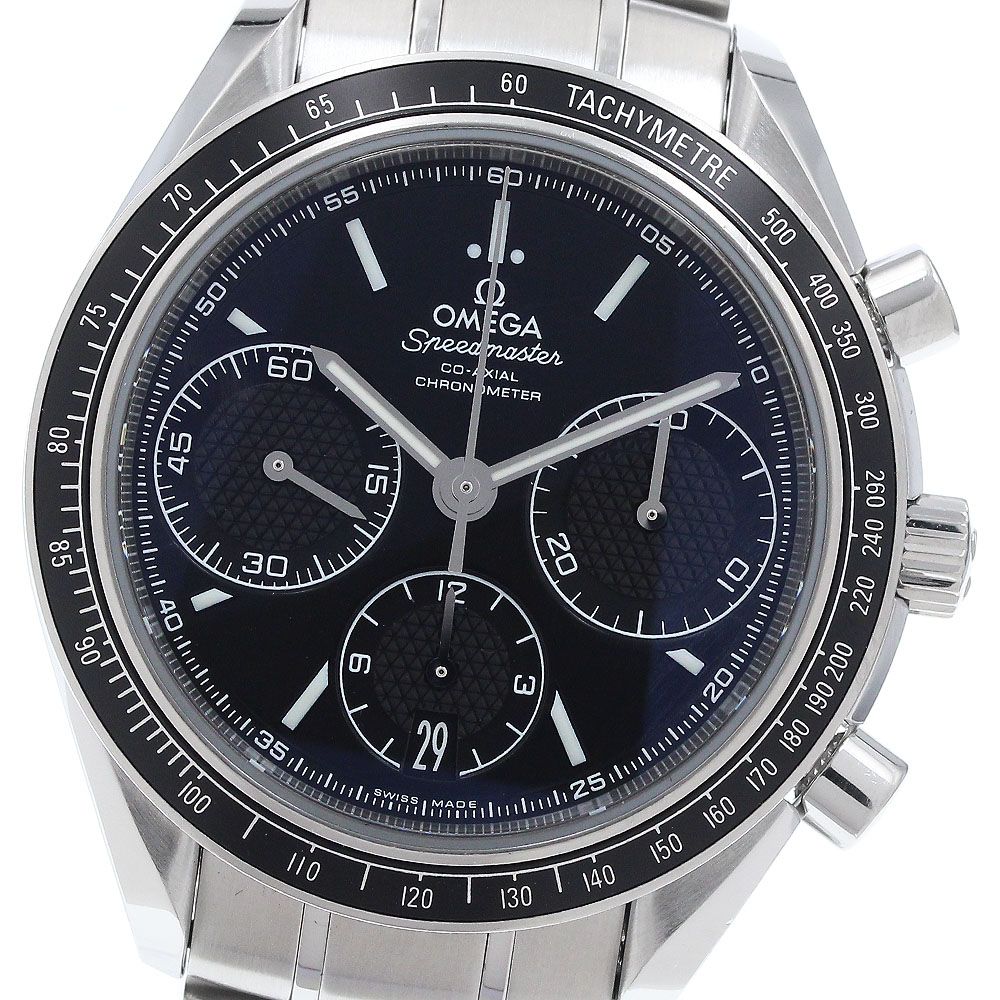 オメガ OMEGA 326 30 40 50 01 001 スピードマスター レーシング デイト クロノグラフ 自動巻き メンズ _923123