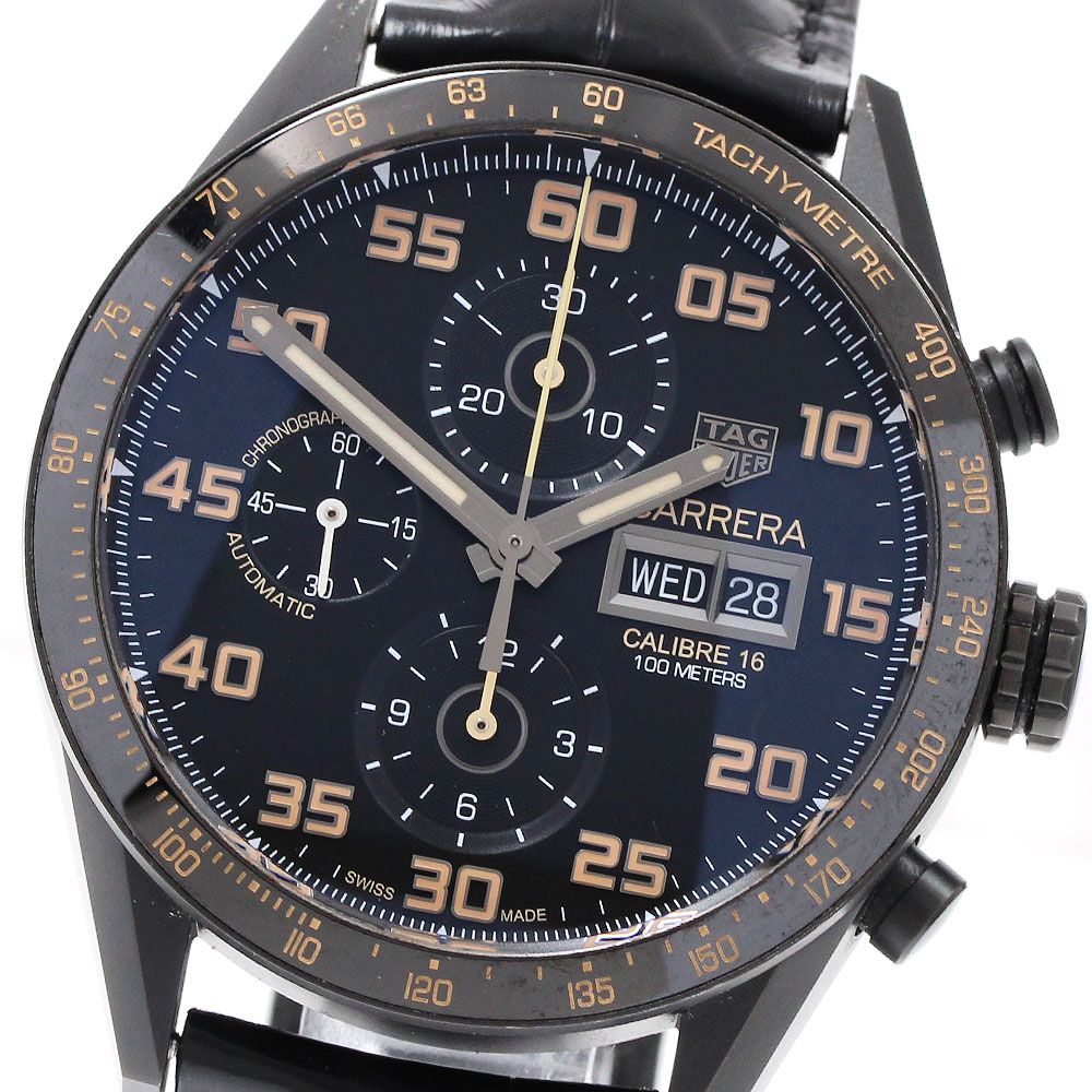 タグホイヤー TAG HEUER CV2A84 カレラ キャリバー16 クロノグラフ デイデイト 自動巻き メンズ _935693