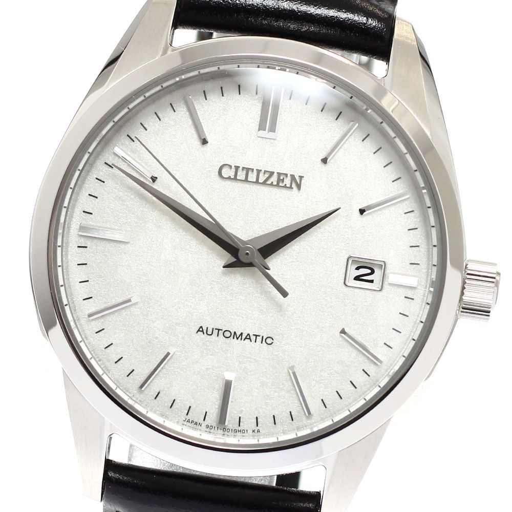シチズン CITIZEN 9011 001GD01 NB1060 04A シチズンコレクション 銀箔漆文字板モデル 自動巻き メンズ 箱 保証書付き_938624