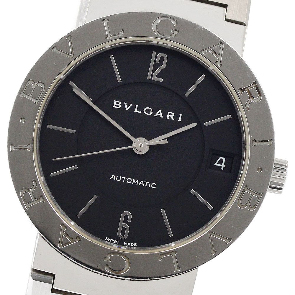 ブルガリ BVLGARI BB33SS ブルガリブルガリ デイト 自動巻き メンズ 保証書付き_938011