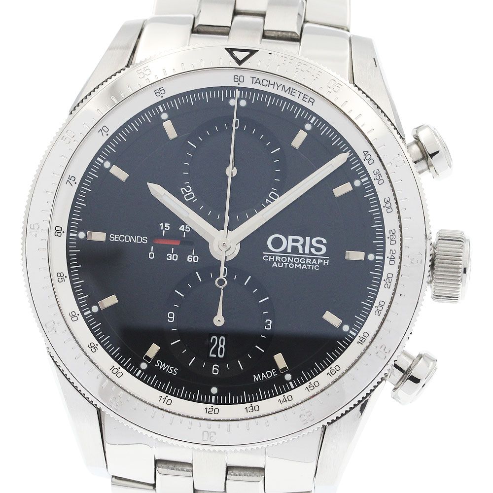 オリス ORIS 7661 01 アーティックス GT クロノグラフ 自動巻き メンズ _934781