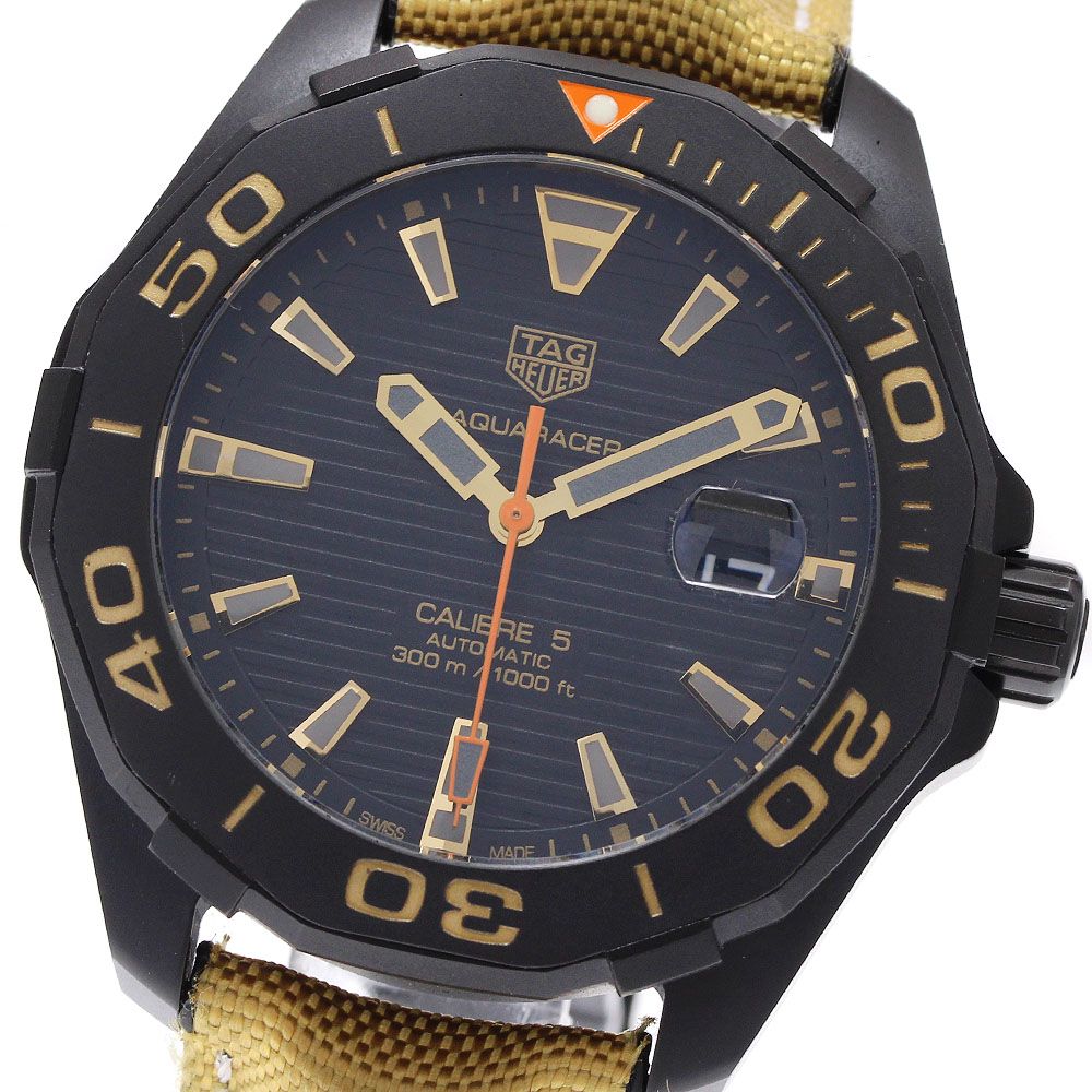 タグホイヤー TAG HEUER WAY208C FC6383 アクアレーサー デイト 自動巻き メンズ 保証書付き_939038