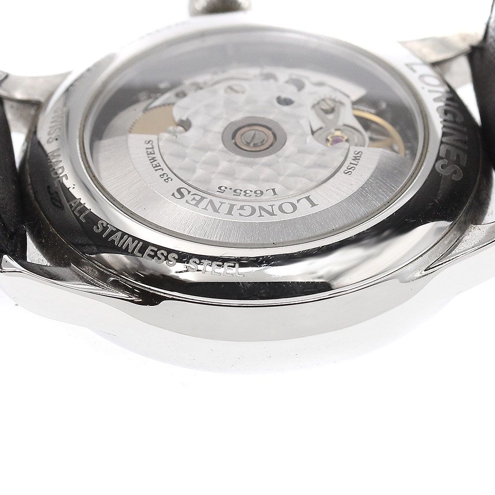  ロンジン LONGINES L2 624 4 ウィームスコレクション デイト 自動巻き メンズ _935753 口コミ多数 自動巻き時計 腕時計(アナログ)