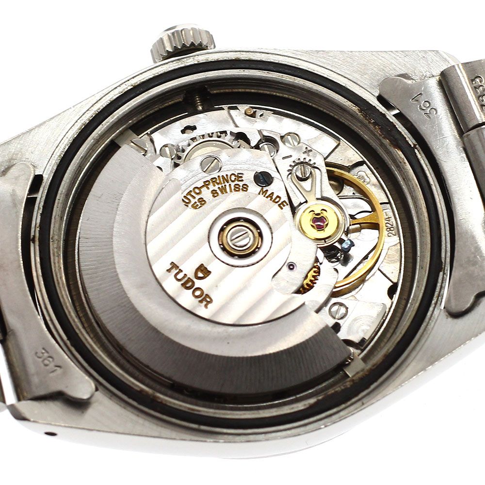  ジャンク チュードル TUDOR 75100 プリンス オイスターデイト cal 2824 2 自動巻き メンズ 保証書付き_922650 スラックス 自動巻き時計 腕時計(アナログ)