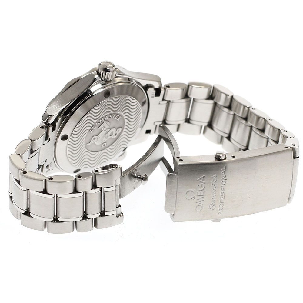  オメガ OMEGA 2252 50 シーマスター300 プロフェッショナル デイト 自動巻き ボーイズ _934392 ネイビー系 自動巻き時計 腕時計(アナログ)