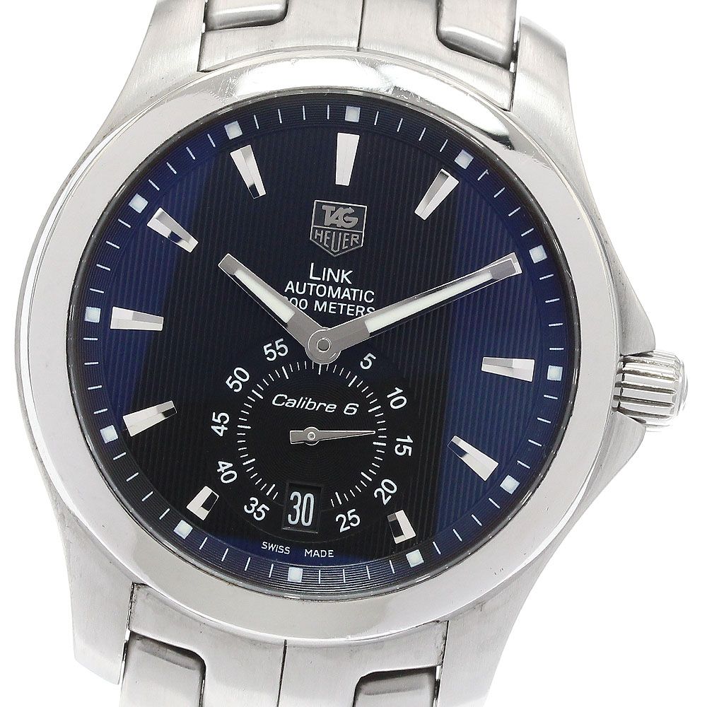 タグホイヤー TAG HEUER WJF211A リンク キャリバー6 スモールセコンド 自動巻き メンズ _935812
