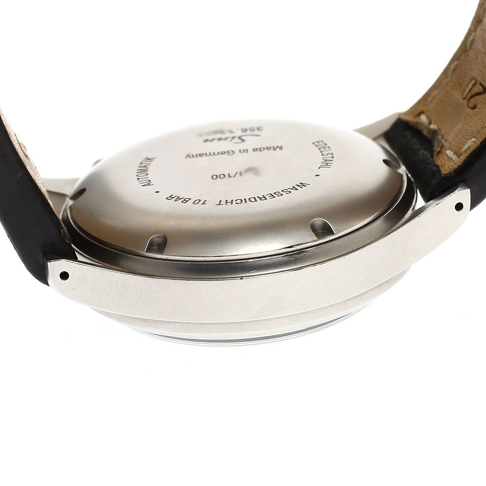  ジン Sinn 356 356 EUROFLIEGERⅢ クロノグラフ 日本 100本 自動巻き メンズ 保証書付き_938915 羽織り 自動巻き時計 腕時計(アナログ)