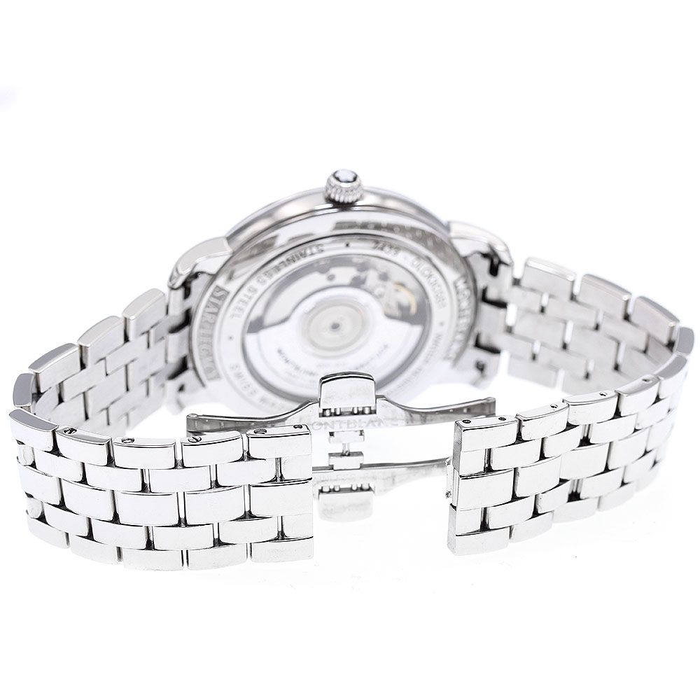  モンブラン MONTBLANC MB117324 スター レガシー デイト 自動巻き メンズ _921122 ステンカラーコート 自動巻き時計 腕時計(アナログ)