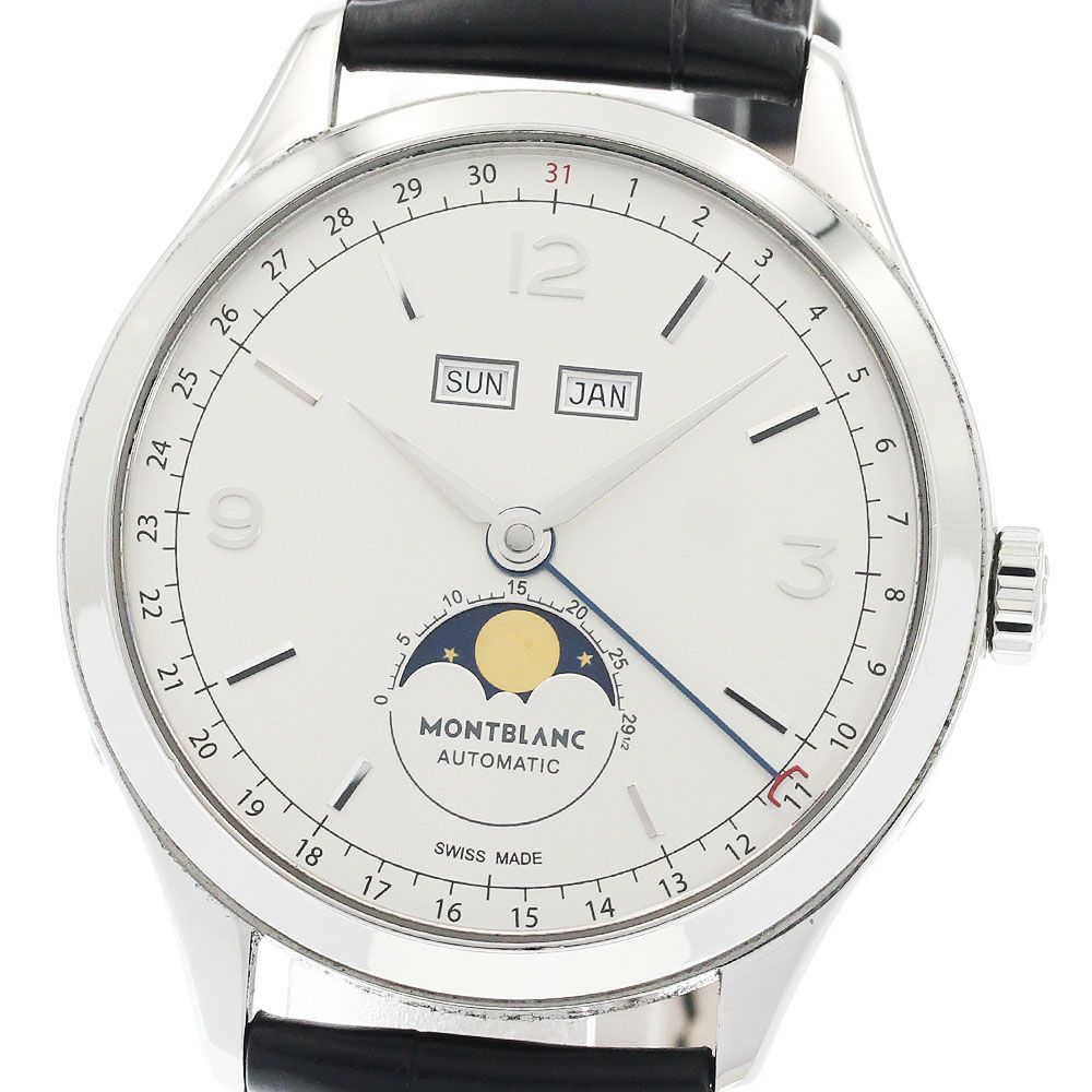 モンブラン MONTBLANC 112538 ヘリテイジ クロノメトリー カンティエーム コンプリート 自動巻き メンズ 保証書付き_937489