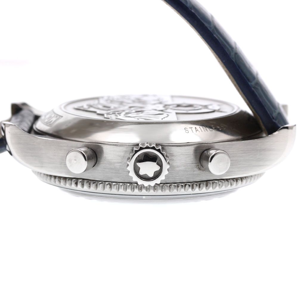  モンブラン MONTBLANC 126912 1858 オートマティック クロノグラフ 自動巻き メンズ 保証書付き_937475 洗濯機対応 自動巻き時計 腕時計(アナログ)