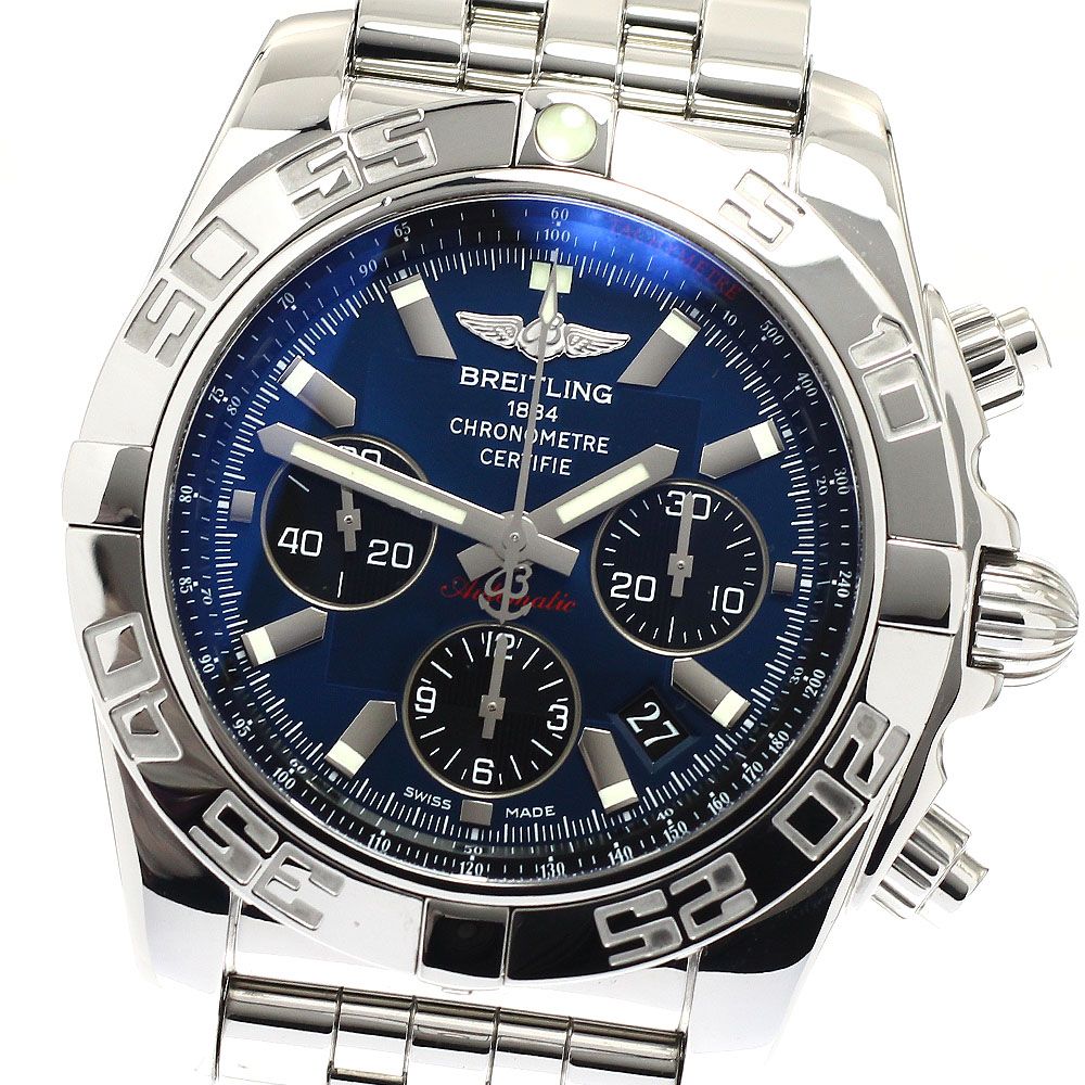ブライトリング BREITLING AB0110 クロノマット 44 クロノグラフ 自動巻き メンズ 保証書付き_936308