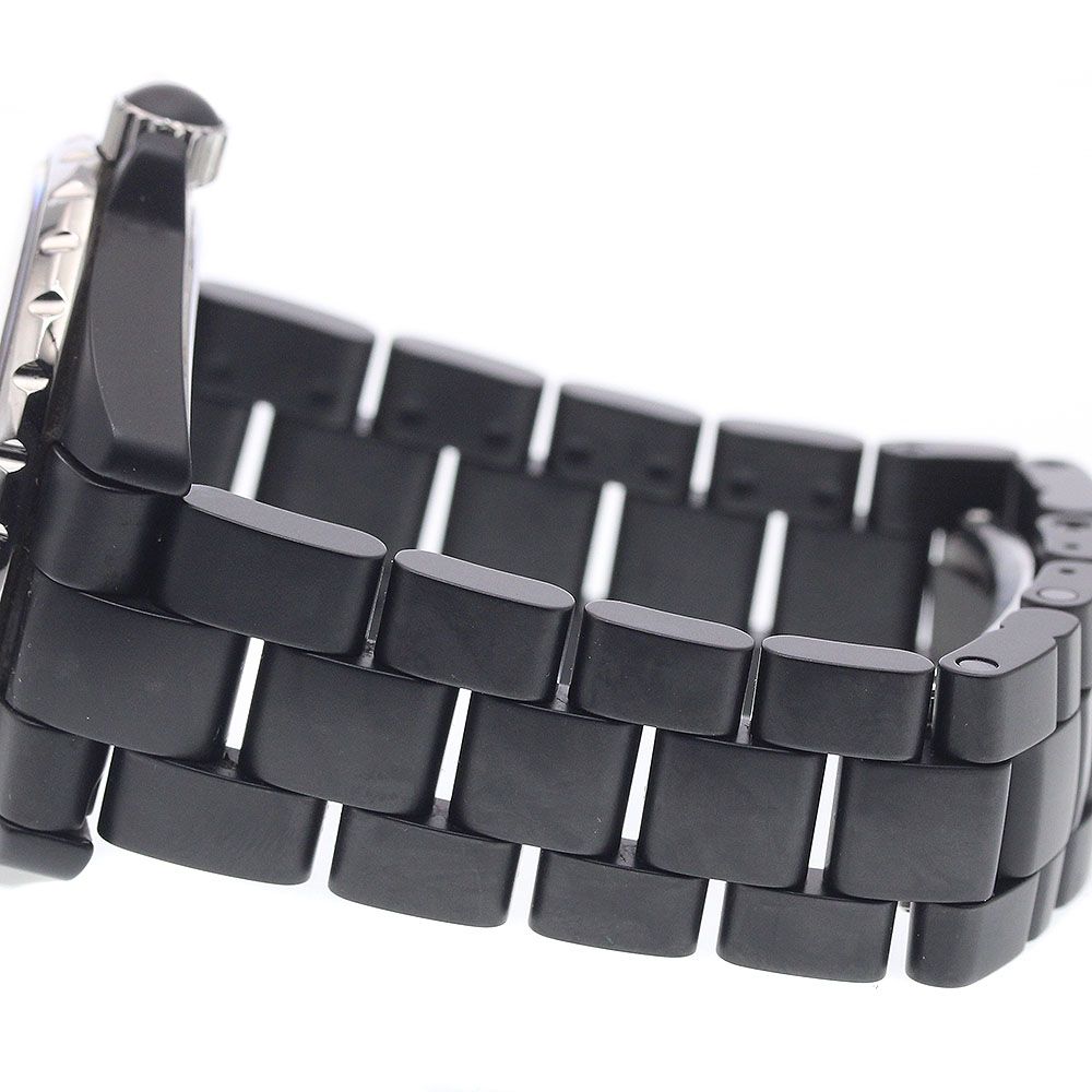  シャネル CHANEL H3101 J12 GMT マットブラック 自動巻き メンズ 保証書付き_932383 細見え 自動巻き時計 腕時計(アナログ)