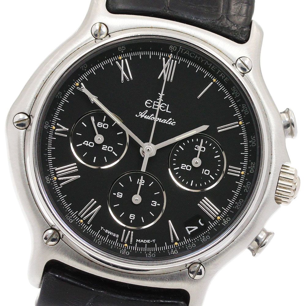 エベル EBEL 9134901 1911 クロノグラフ cal 134 自動巻き メンズ _937959