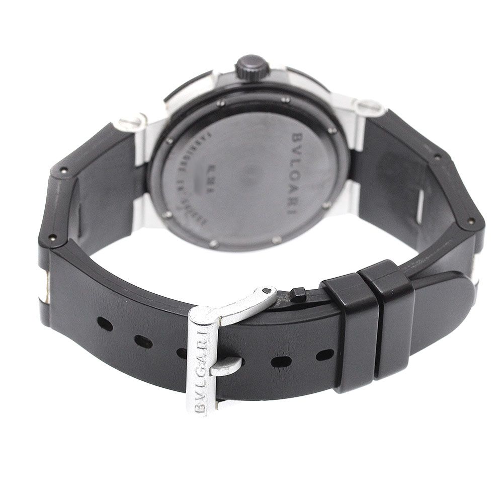 ブルガリ BVLGARI AL38A アルミニウム デイト 自動巻き メンズ _935524