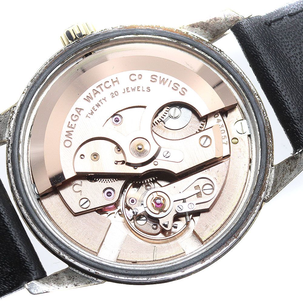  オメガ OMEGA 14746 SC 61 シーマスター デイト Cal 503 自動巻き メンズ _923344 ストレッチデニム 自動巻き時計 腕時計(アナログ)