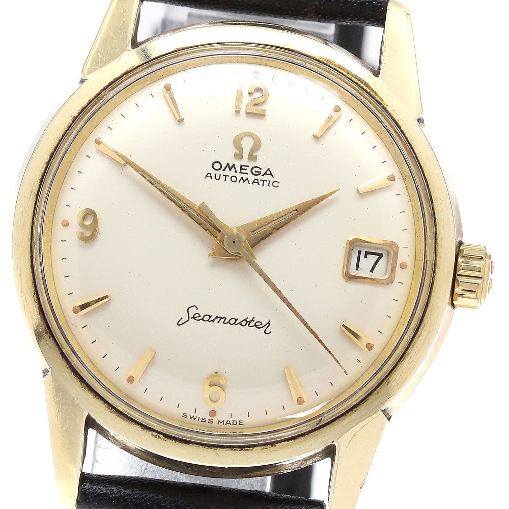 オメガ OMEGA 14746 SC 61 シーマスター デイト Cal 503 自動巻き メンズ _923344