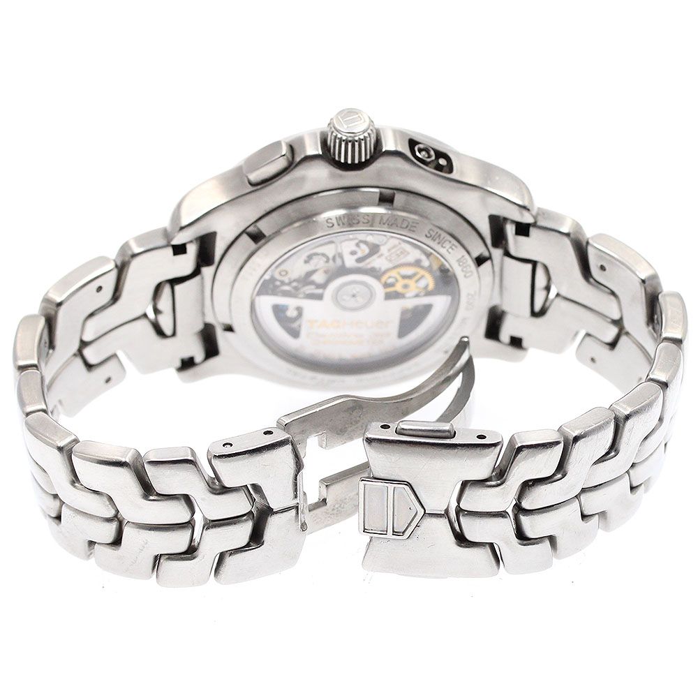  訳あり タグホイヤー TAG HEUER CT511A リンク キャリバー36 クロノグラフ 自動巻き メンズ _922151 軽量素材 自動巻き時計 腕時計(アナログ)