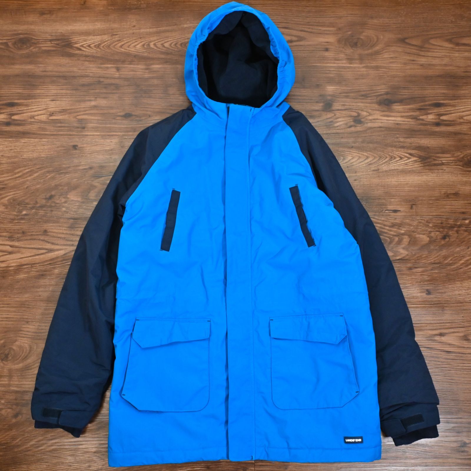 ランズエンド LANDSEND マウンテンパーカー ジャケット ブルー系 XL 