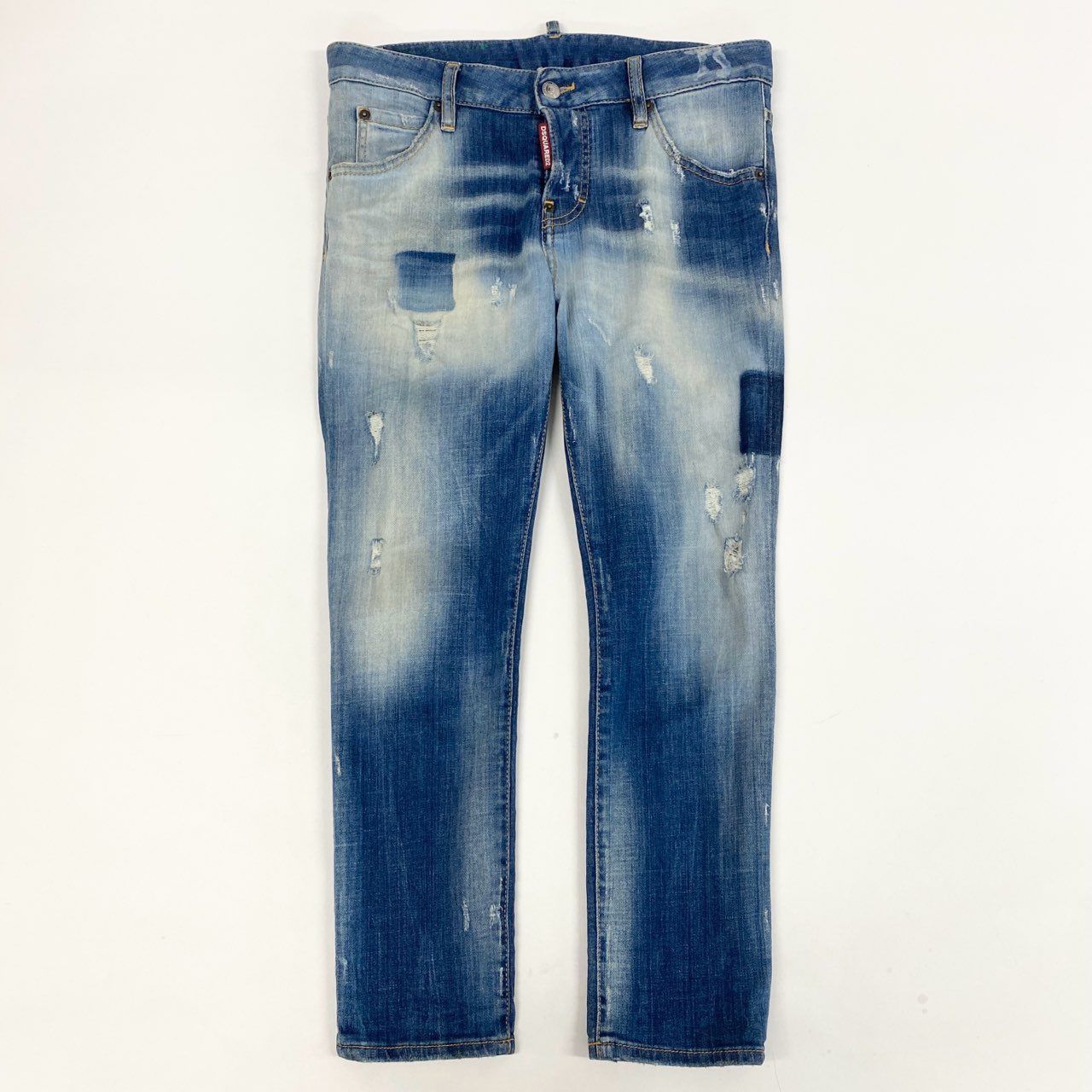 31a26 DSQUARED2 ディースクエアード girl cropped jean ダメージ加工