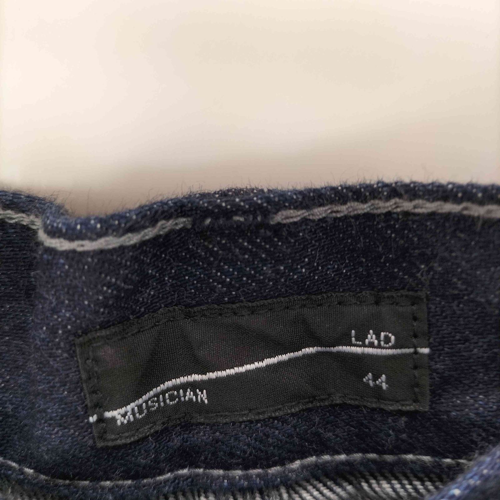 ラッドミュージシャン LAD MUSICIAN 24AW 12oz Denim Double Knee 